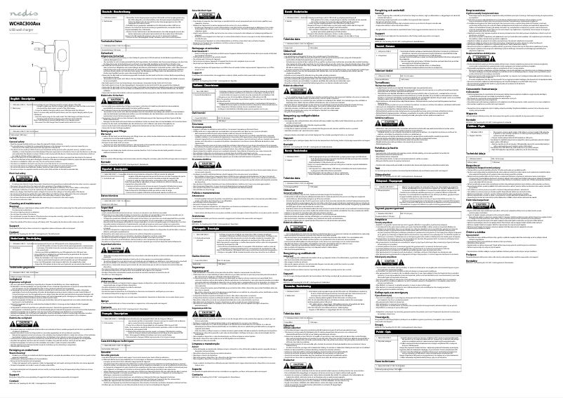 Página 1 del manual Manual de usuario Nedis WCHAC300AWT