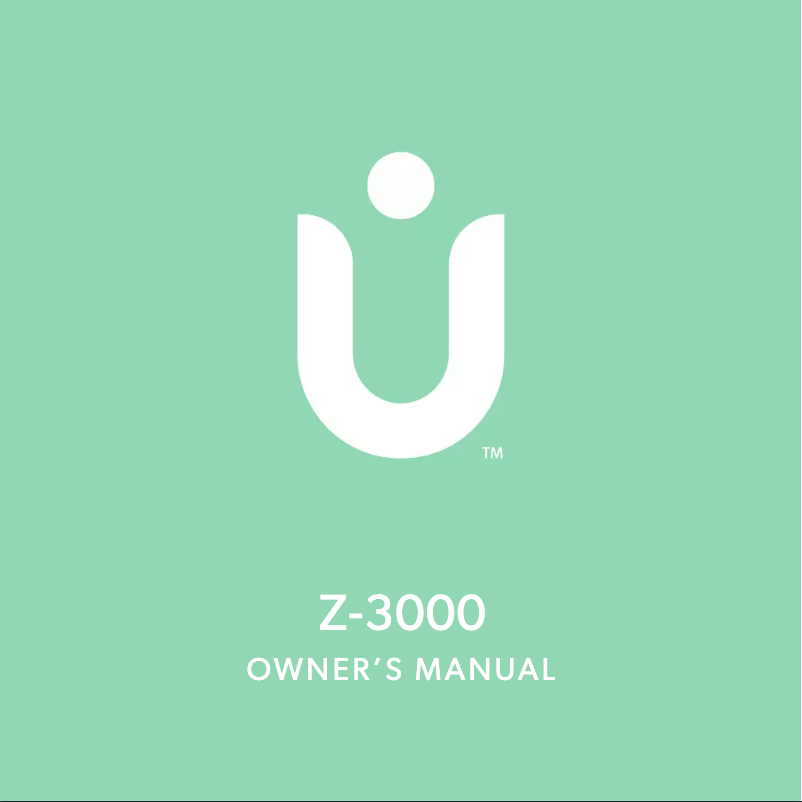 Imagen de la primera página del manual del dispositivo Z-3000