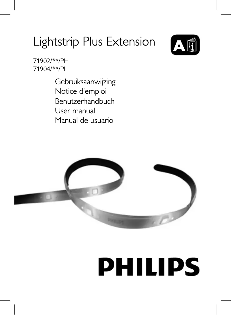 Página nº 1 - Manual de usuario Philips Hue Lightstrip Plus Extension