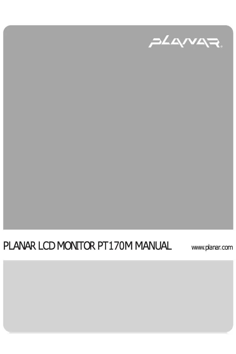 Imagen de la primera página del manual del dispositivo PT1501MU