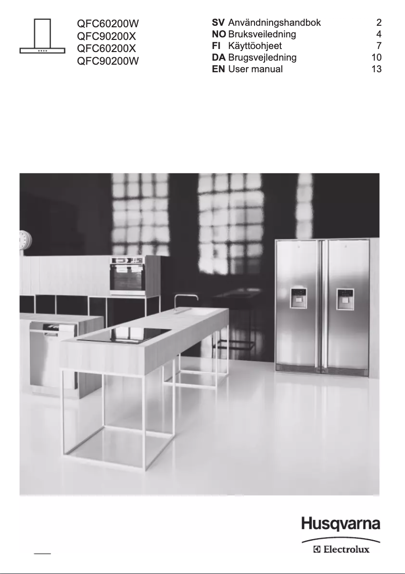 Página nº 1 - Manual de usuario Husqvarna-Electrolux QFC60200W