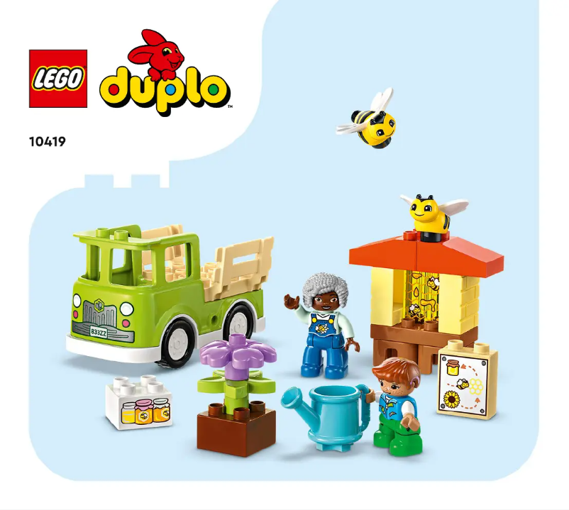 Página 1 del manual Instrucciones visuales Lego Duplo 10419