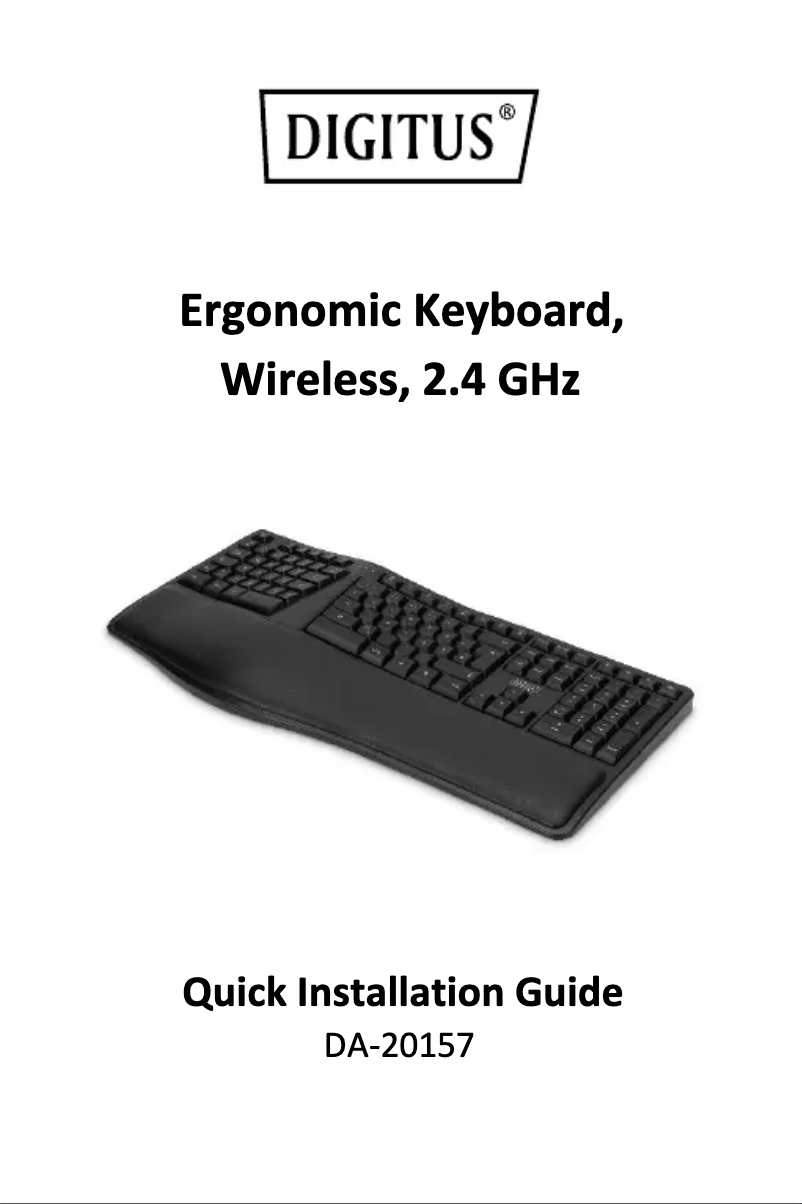 Imagen de la primera página del manual del dispositivo DA-20157