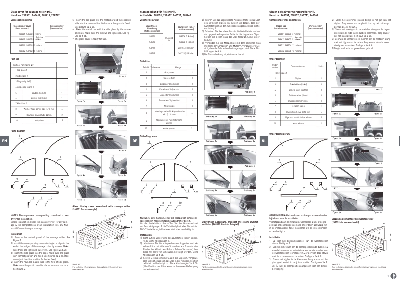 Imagen de la primera página del manual del dispositivo 268612