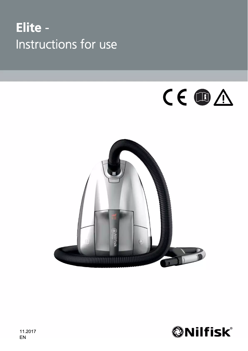 Página 1 del manual Manual de usuario Nilfisk Elite WCL14P08A1 Classic