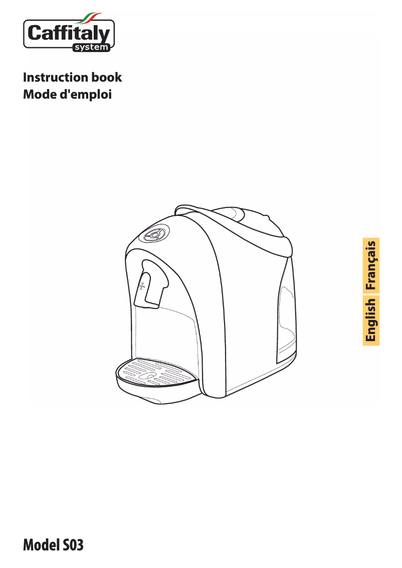 Imagen de la primera página del manual del dispositivo Contata S03