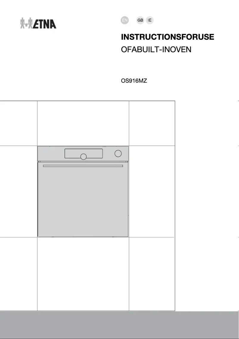 Imagen de la primera página del manual del dispositivo OS916MZ