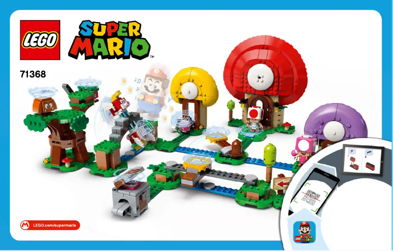 Página 1 del manual Manual de usuario Lego Super Mario 71368