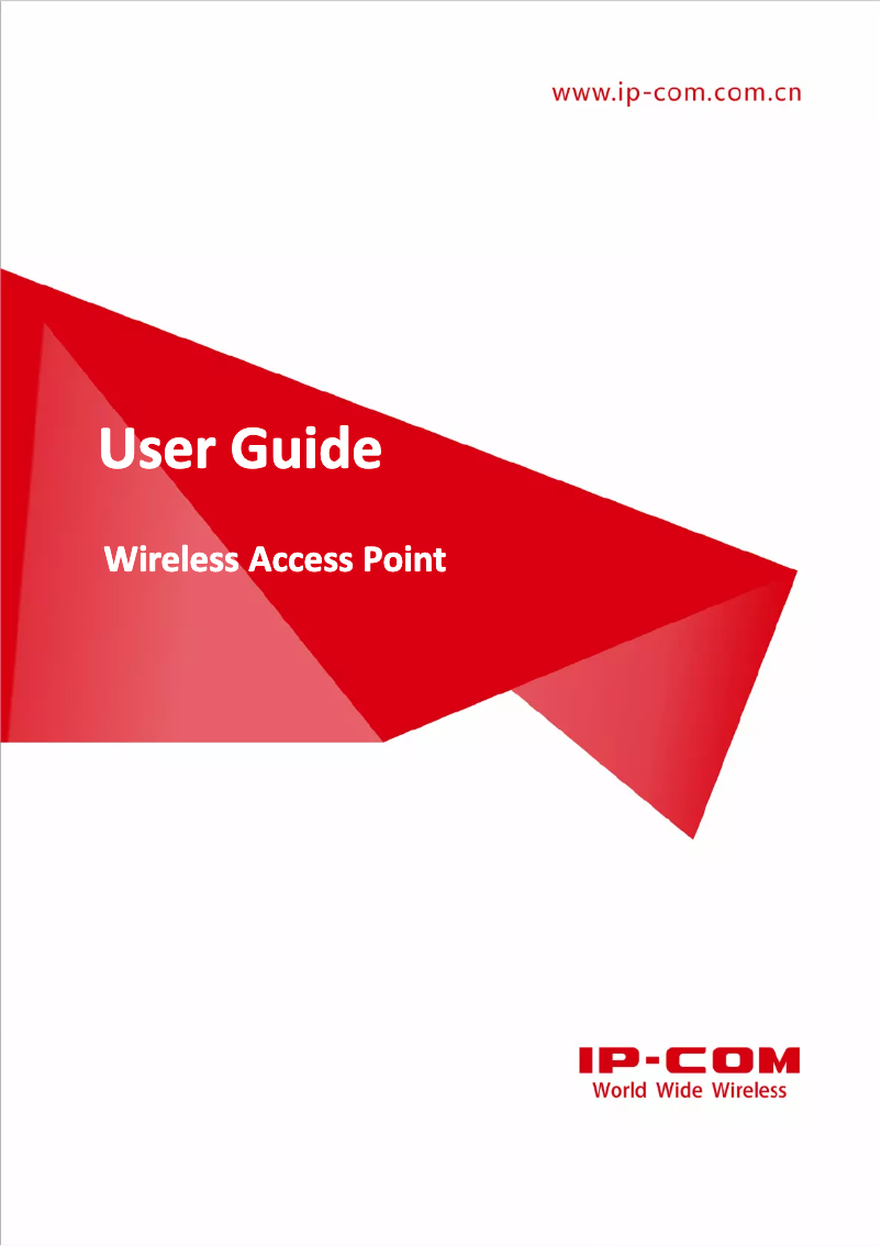 Página nº 1 - Manual de usuario IP-COM AP325