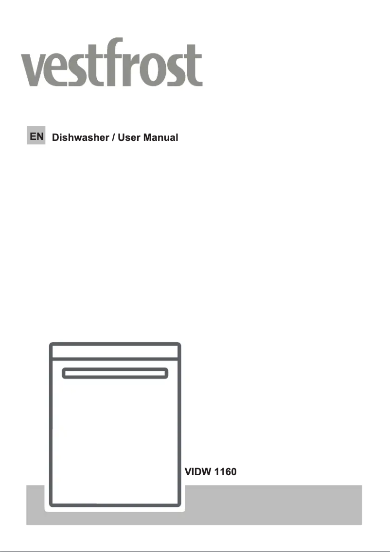 Página 1 del manual Manual de usuario Vestfrost VIDW 1160
