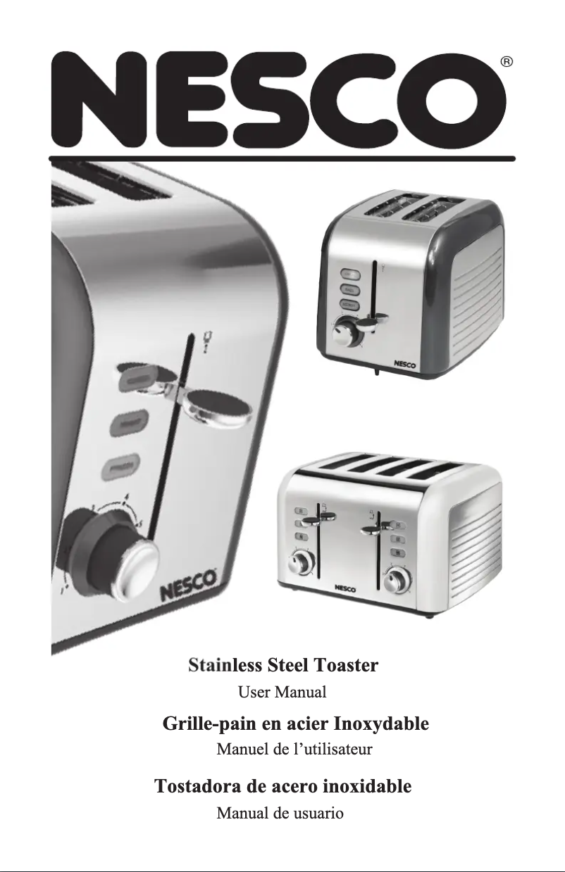 Imagen de la primera página del manual del dispositivo T1000-14 toaster