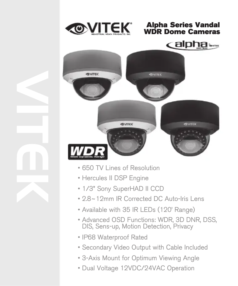 Página 1 del manual Manual de usuario Vitek VTD-AR2812/V