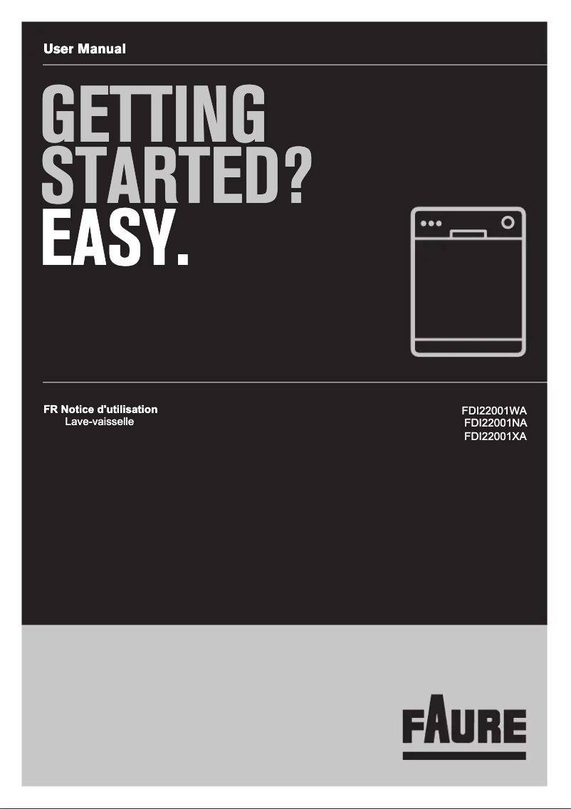 Imagen de la primera página del manual del dispositivo FDI22001NA