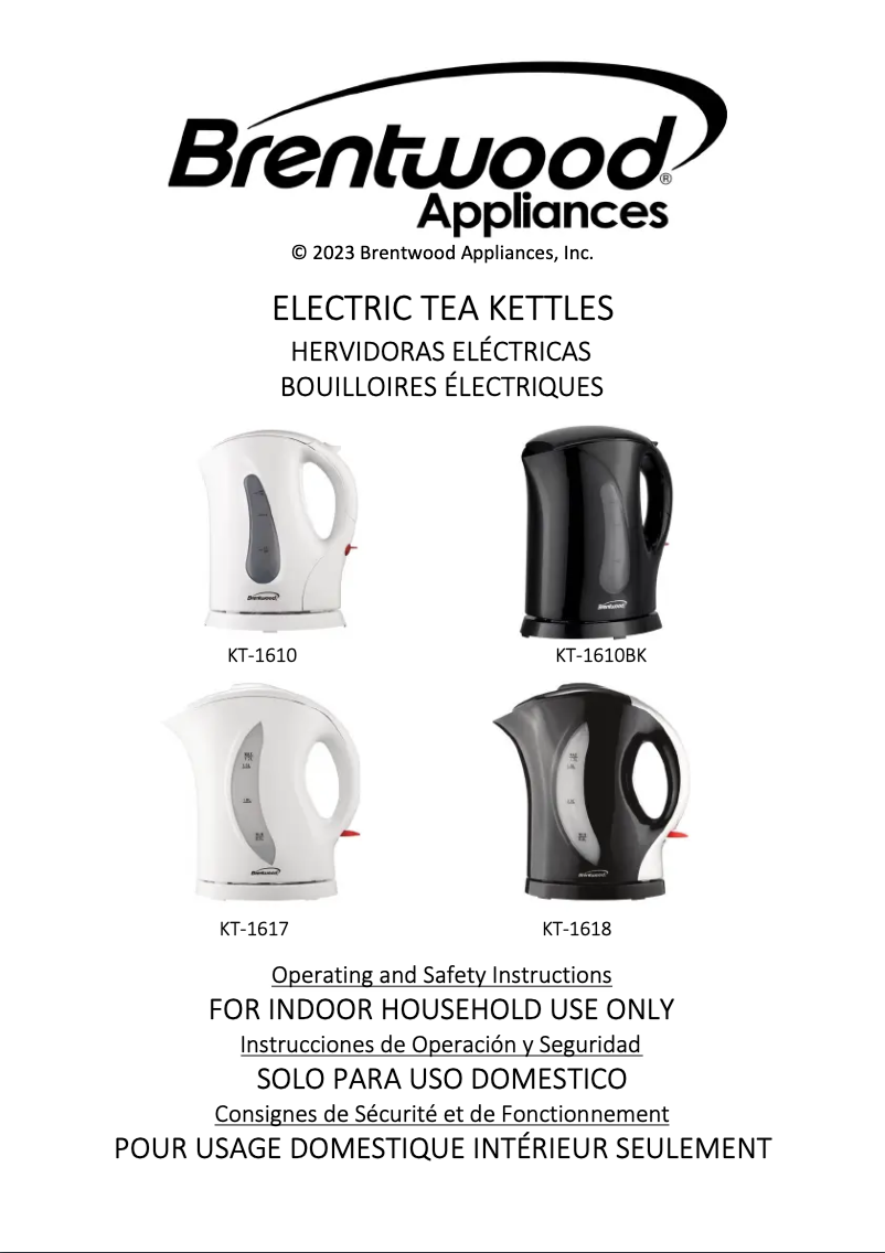 Imagen de la primera página del manual del dispositivo KT-1618