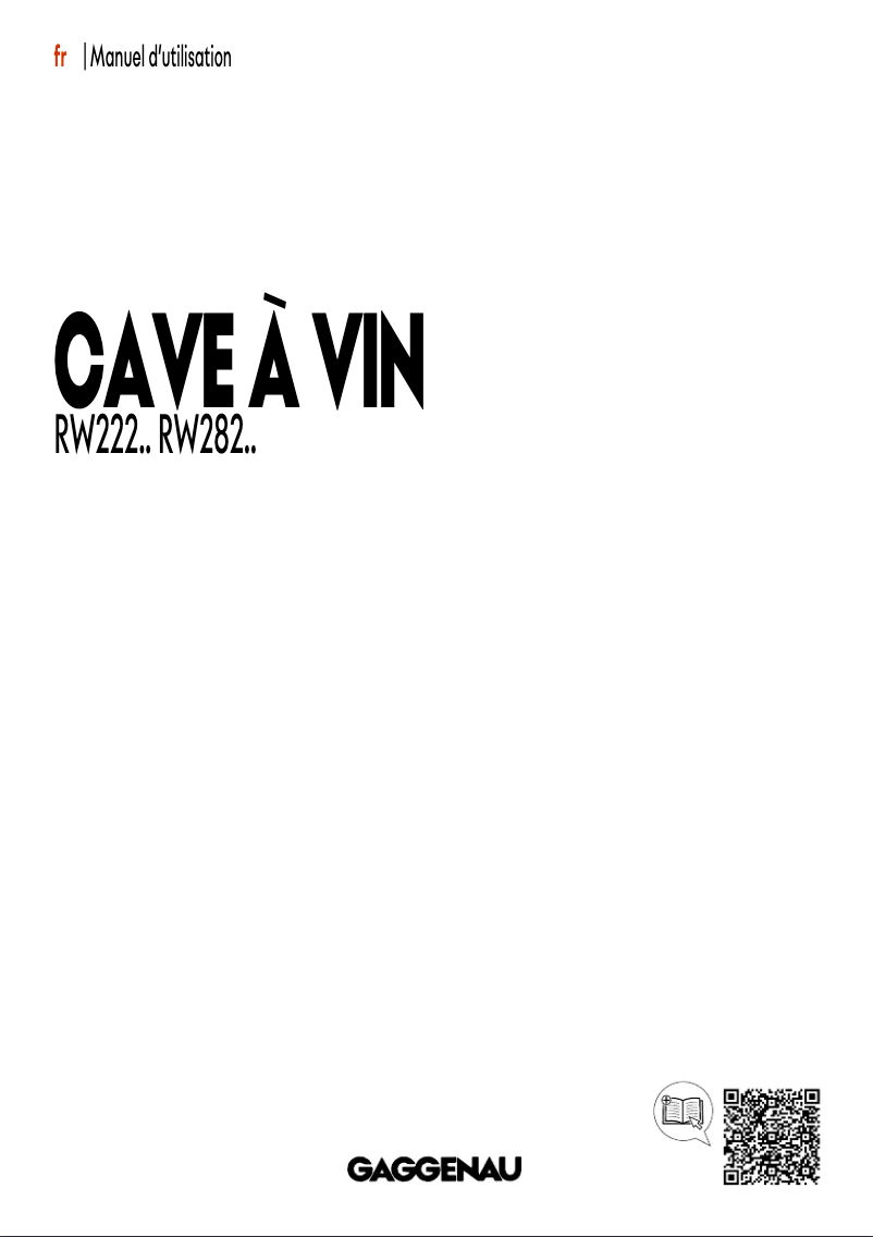 Imagen de la primera página del manual del dispositivo RW222263