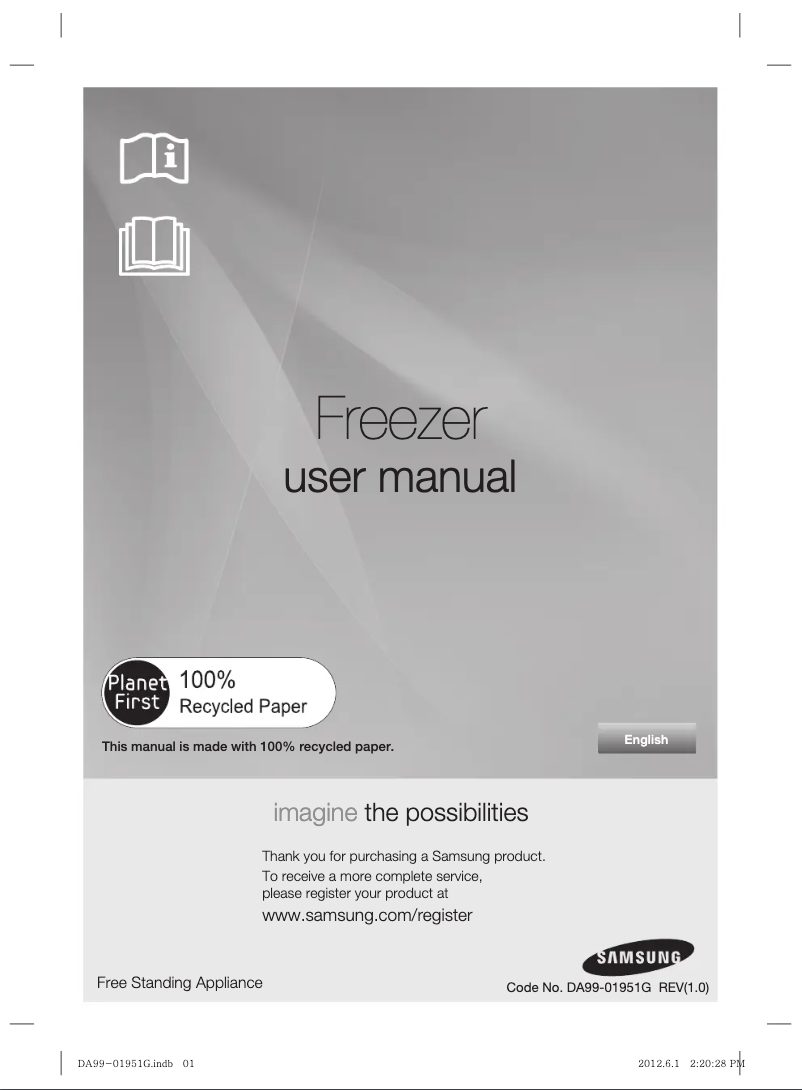 Página nº 1 - Manual de usuario Samsung RZ90EERS