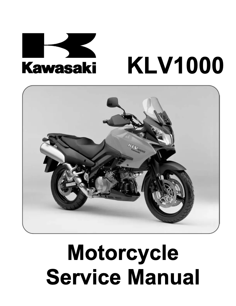 Imagen de la primera página del manual del dispositivo KLV1000 (2004)