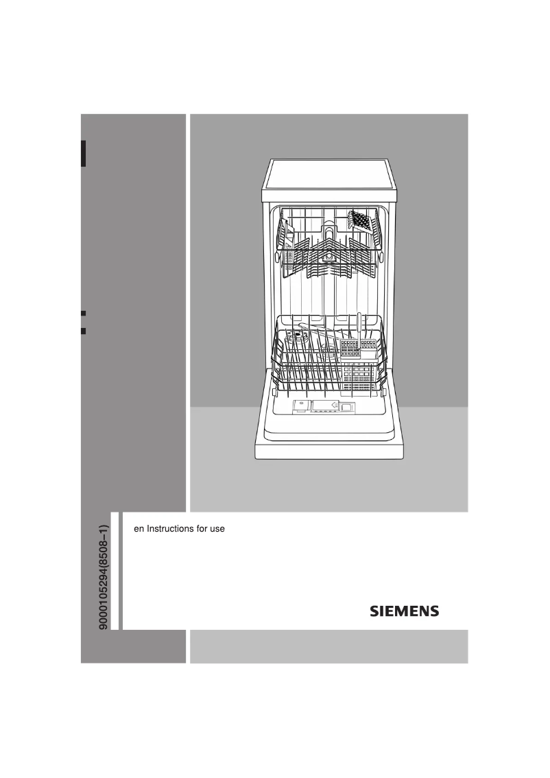 Página nº 1 - Manual de usuario Siemens SF25E231EU