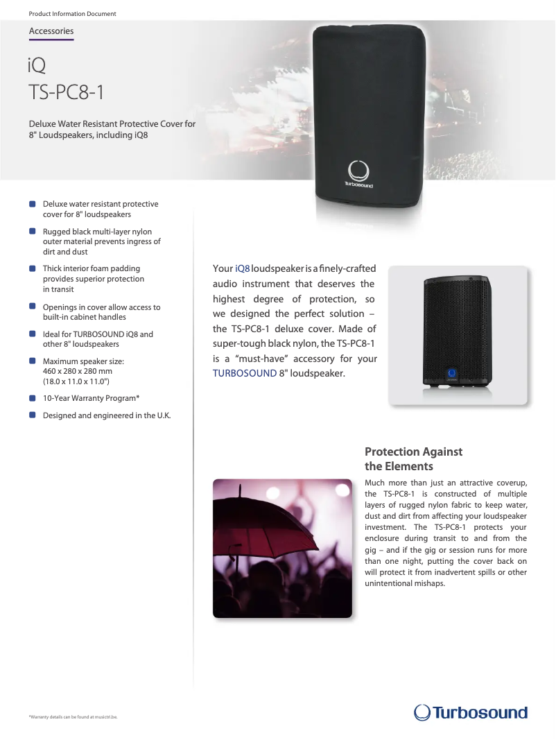 Imagen de la primera página del manual del dispositivo TS-PC8-1