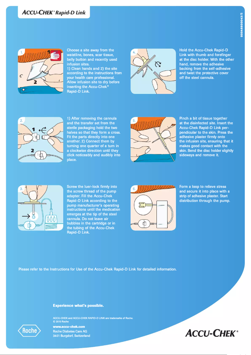 Página 1 del manual Manual de usuario Accu-Chek Rapid-D Link