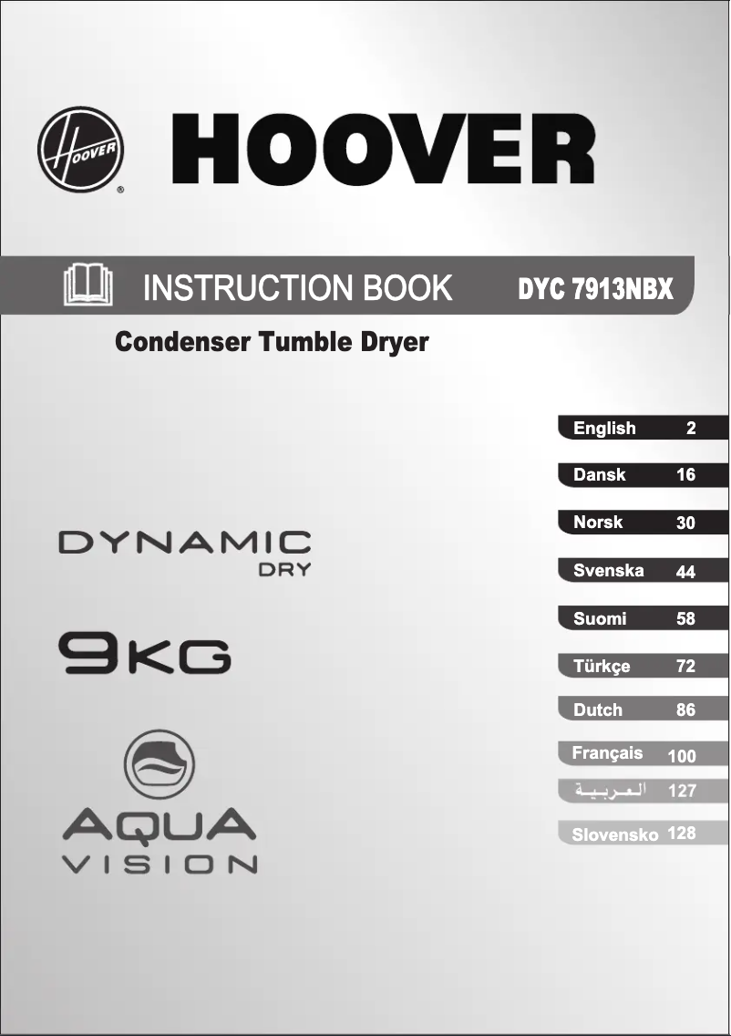 Imagen de la primera página del manual del dispositivo DYC 7913NBX-S