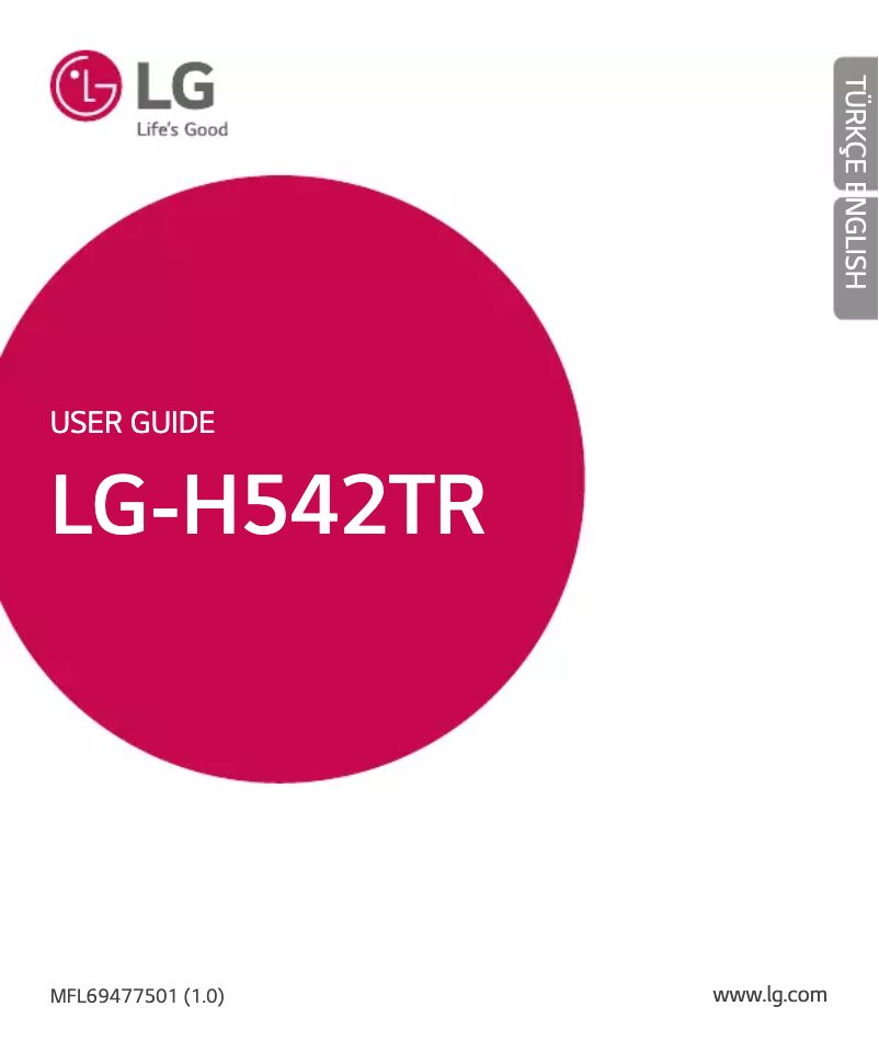 Página nº 1 - Manual de usuario LG G4 Stylus H542TR
