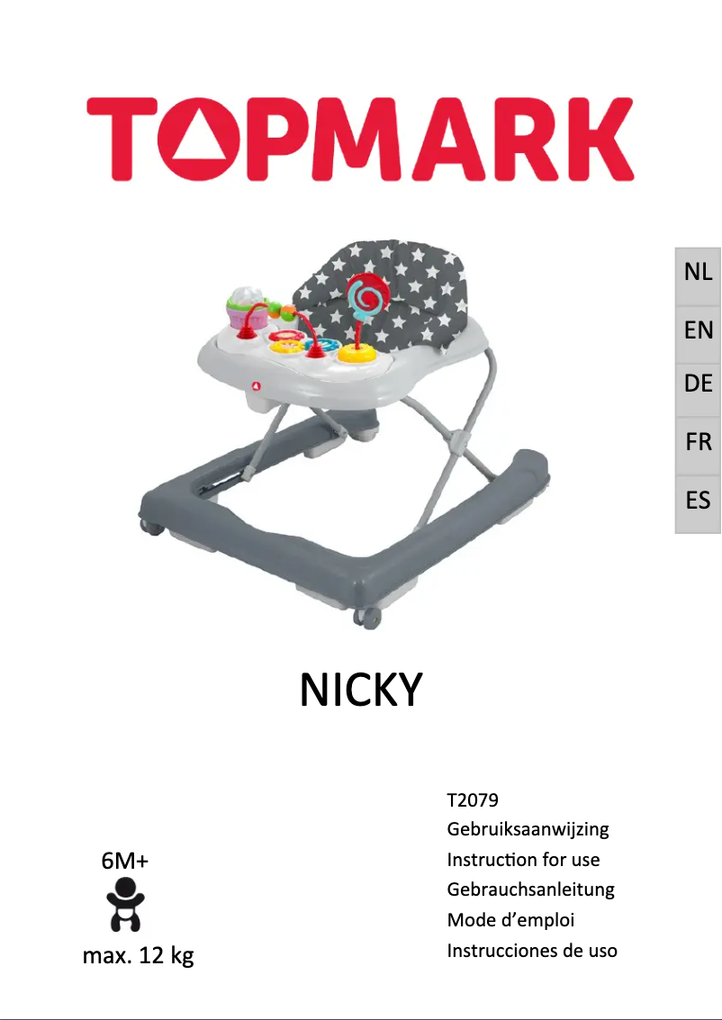 Página nº 1 - Manual de usuario Topmark Nicky
