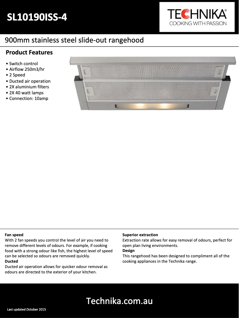 Imagen de la primera página del manual del dispositivo SL10160ISS-4