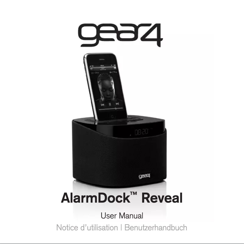 Página nº 1 - Manual de usuario Gear4 AlarmDock Reveal