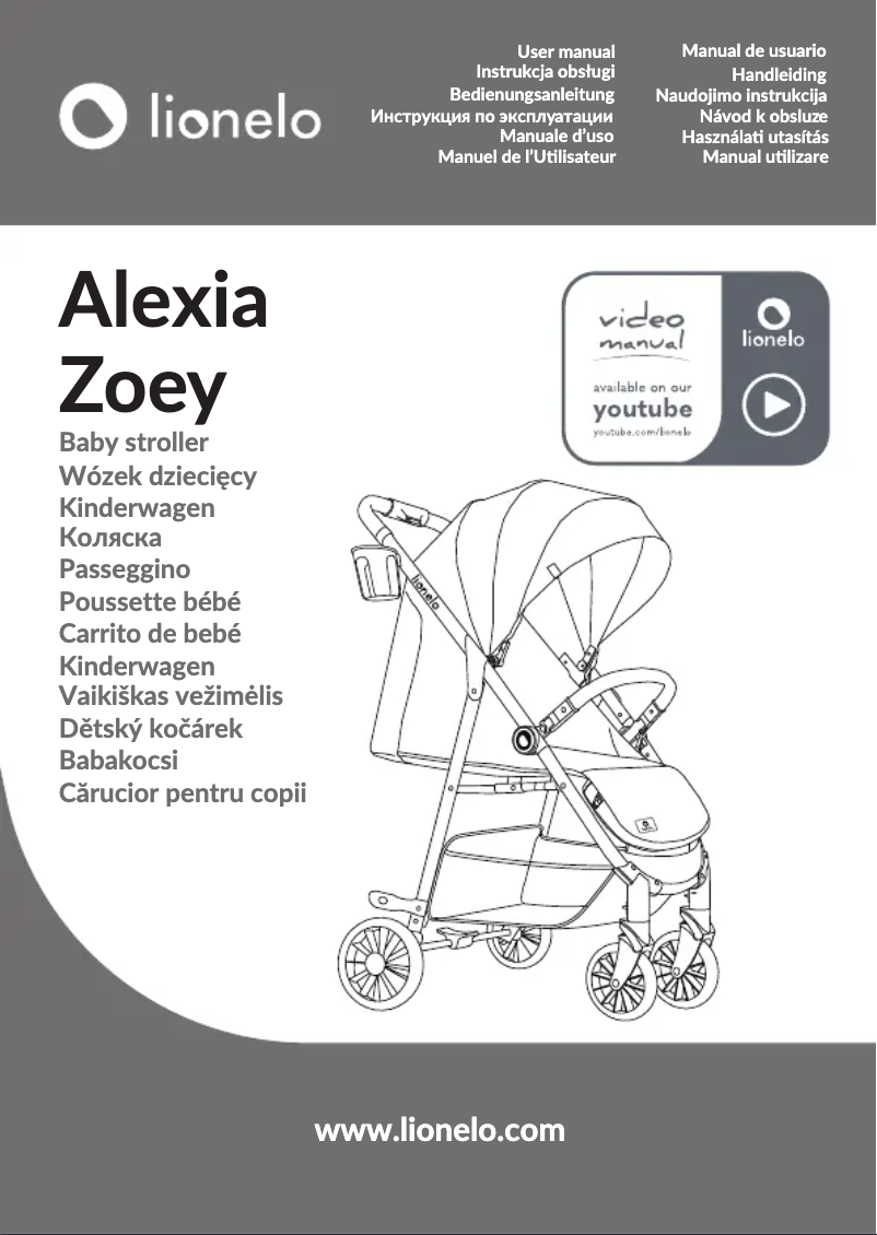 Imagen de la primera página del manual del dispositivo Alexia