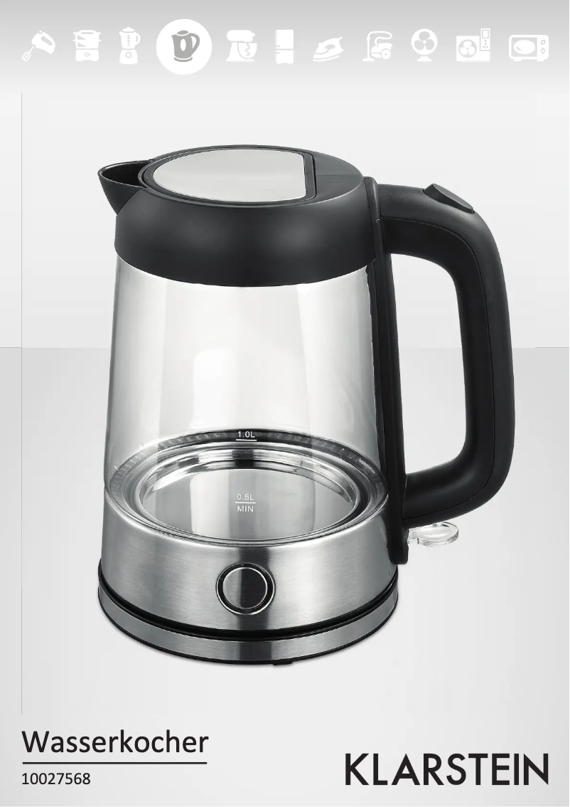 Página 1 del manual Manual de usuario Klarstein 10027568