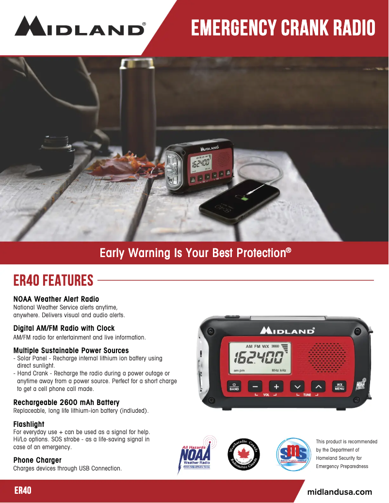 Imagen de la primera página del manual del dispositivo ER40
