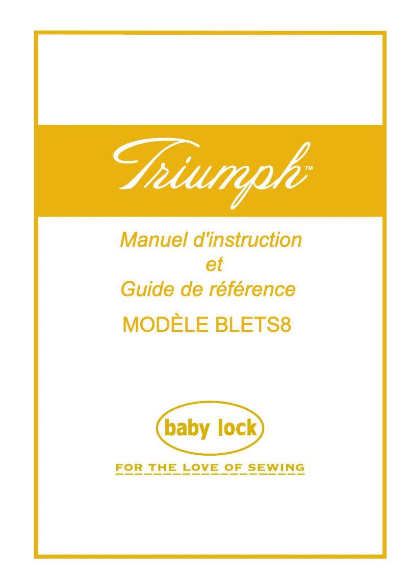 Imagen de la primera página del manual del dispositivo Triumph