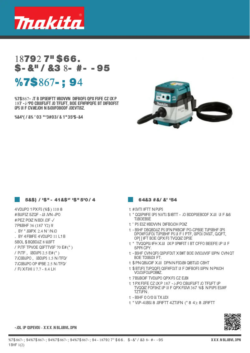 Imagen de la primera página del manual del dispositivo DVC867LZX4