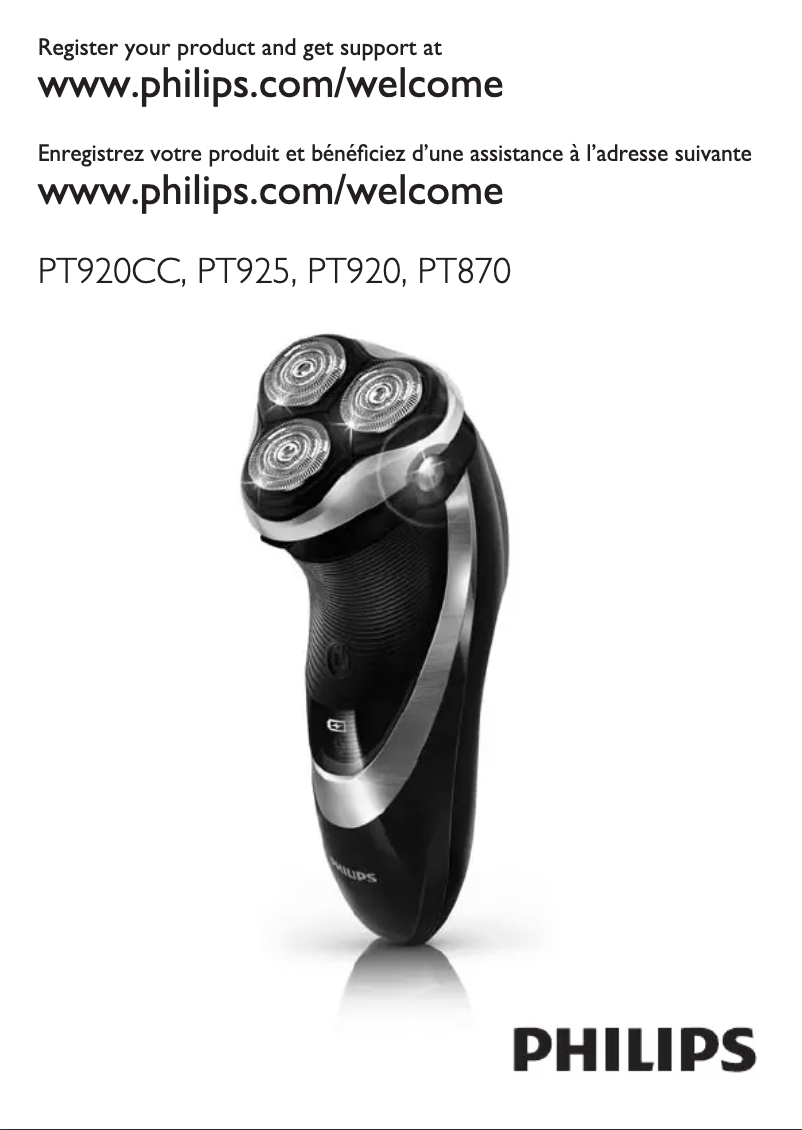 Imagen de la primera página del manual del dispositivo PowerTouch PT870