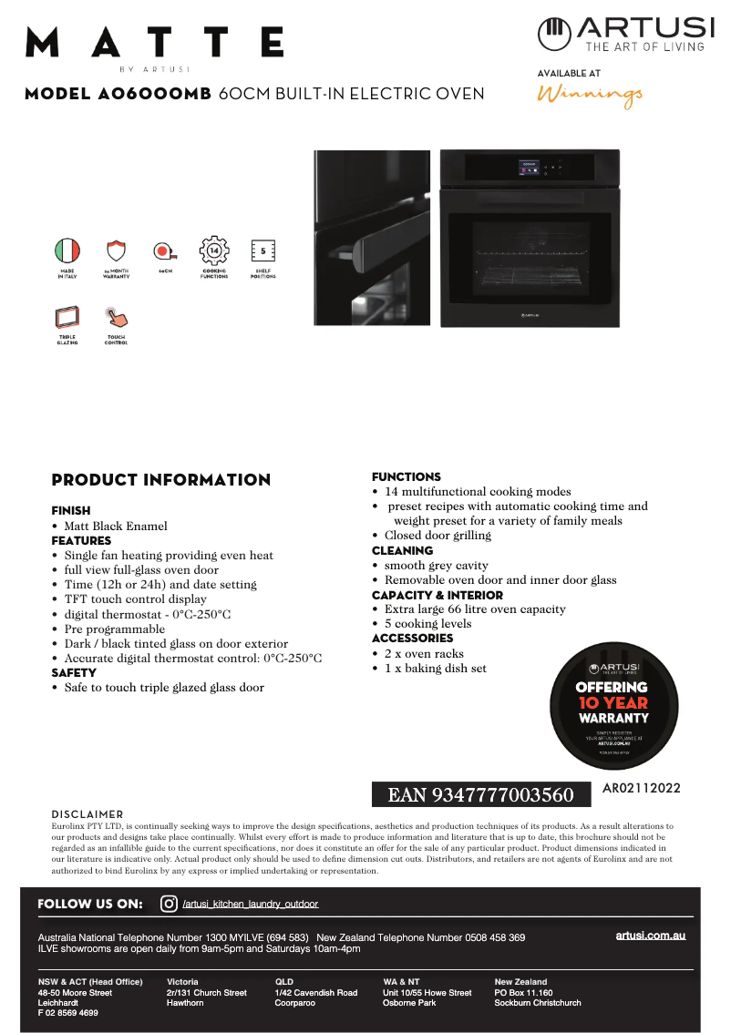 Imagen de la primera página del manual del dispositivo AO6000MB
