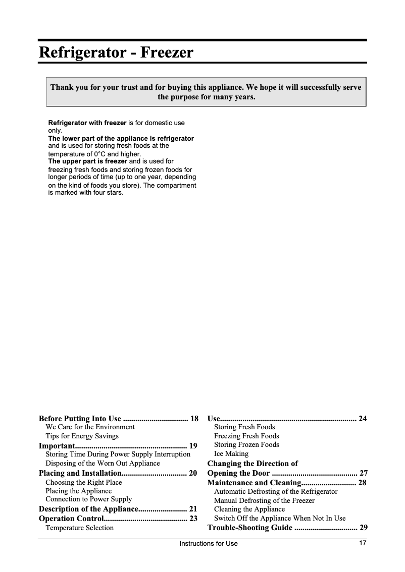 Página 1 del manual Manual de usuario Gorenje K 207 LA