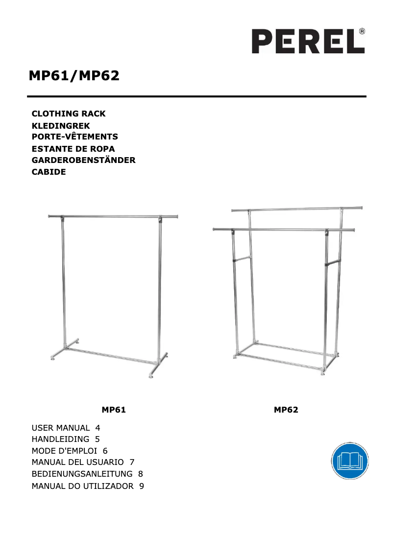 Imagen de la primera página del manual del dispositivo MP61
