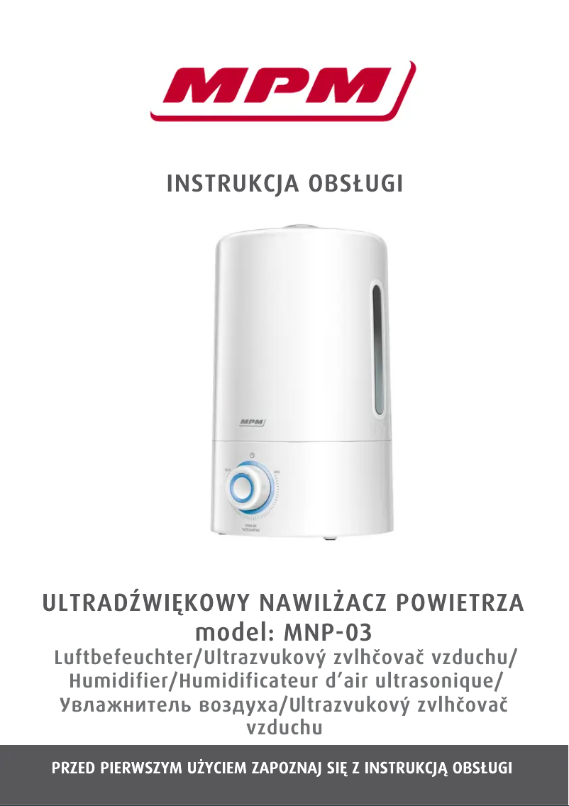 Página 1 del manual Manual de usuario MPM MNP-03