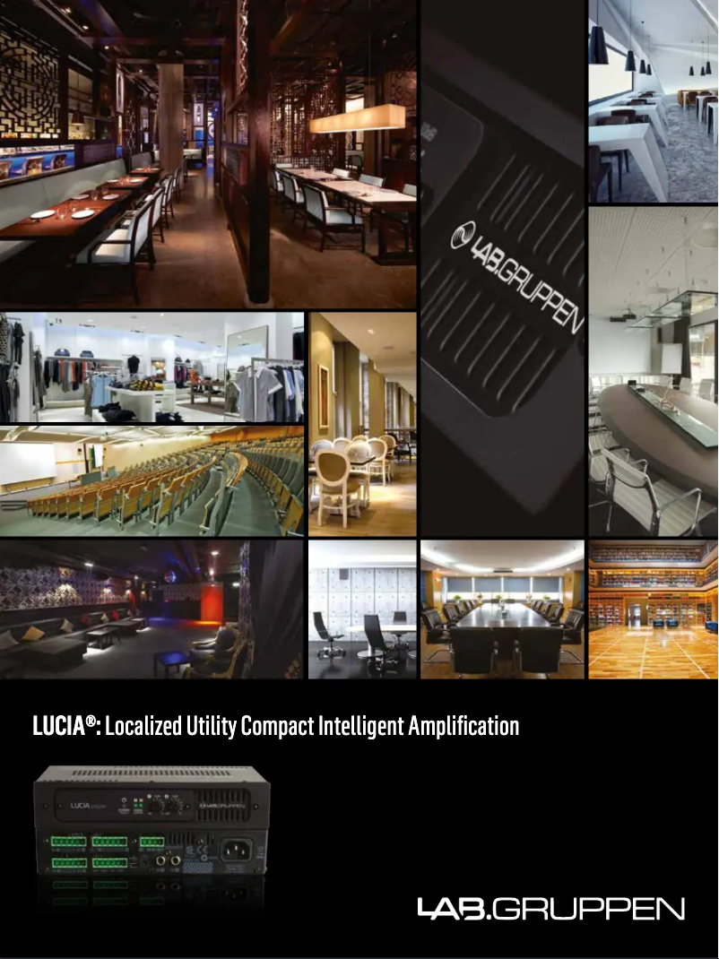 Imagen de la primera página del manual del dispositivo LUCIA 120/2M