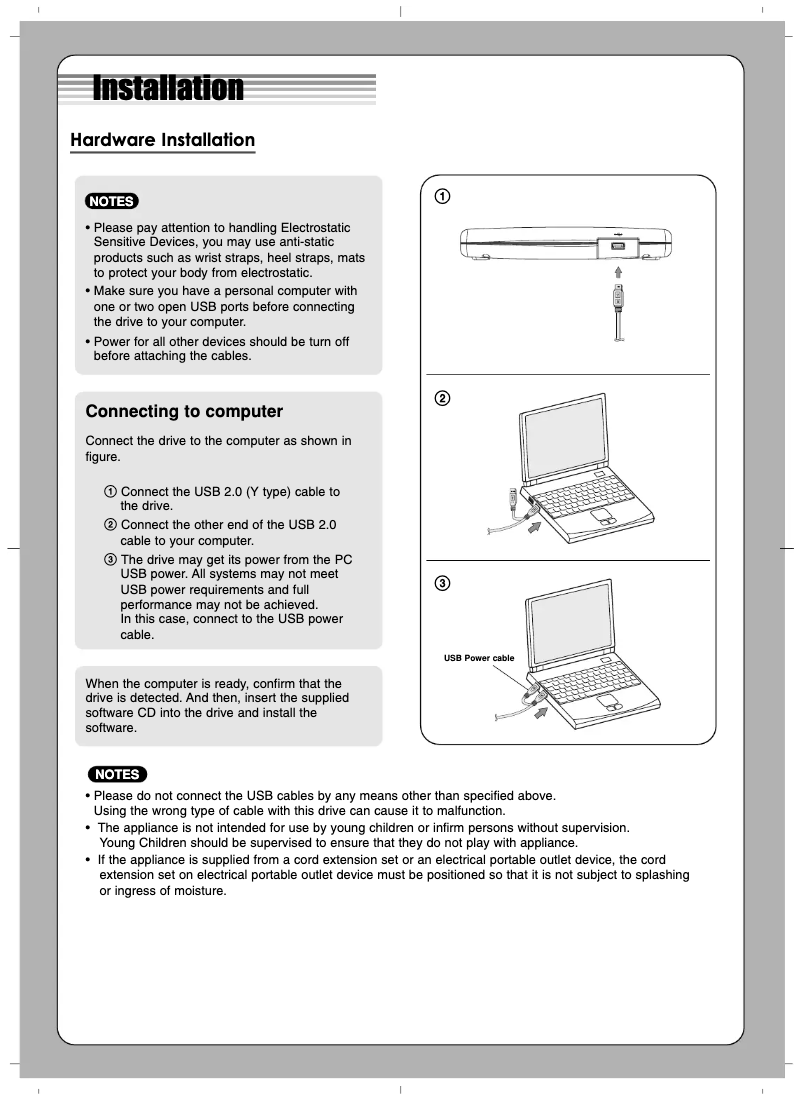 Página nº 1 - Manual de usuario LG GP10NW20