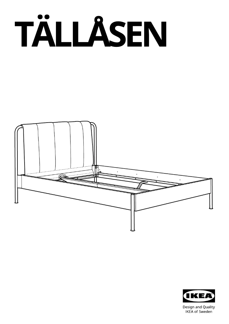 Página 1 del manual Manual de usuario Ikea TÄLLÅSEN 505.389.27