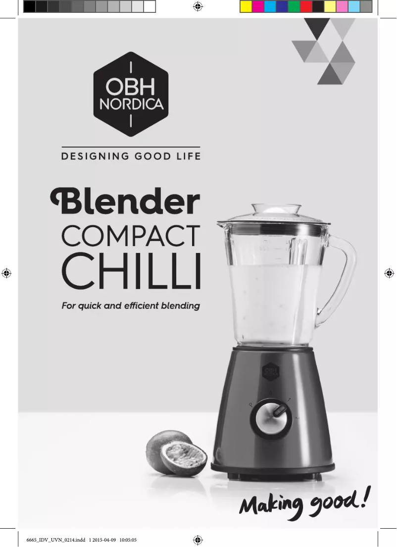 Página nº 1 - Manual de usuario OBH Nordica Compact 6665