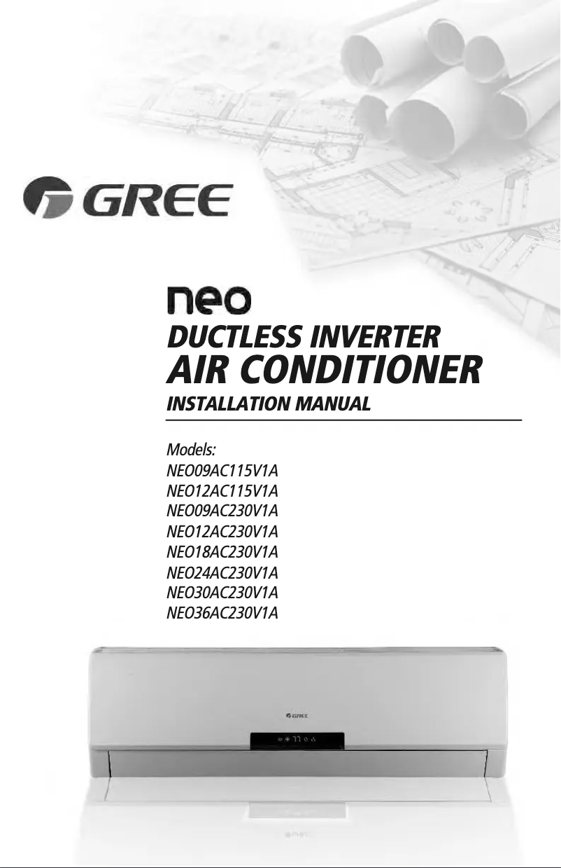 Imagen de la primera página del manual del dispositivo NEO12AC230V1AO