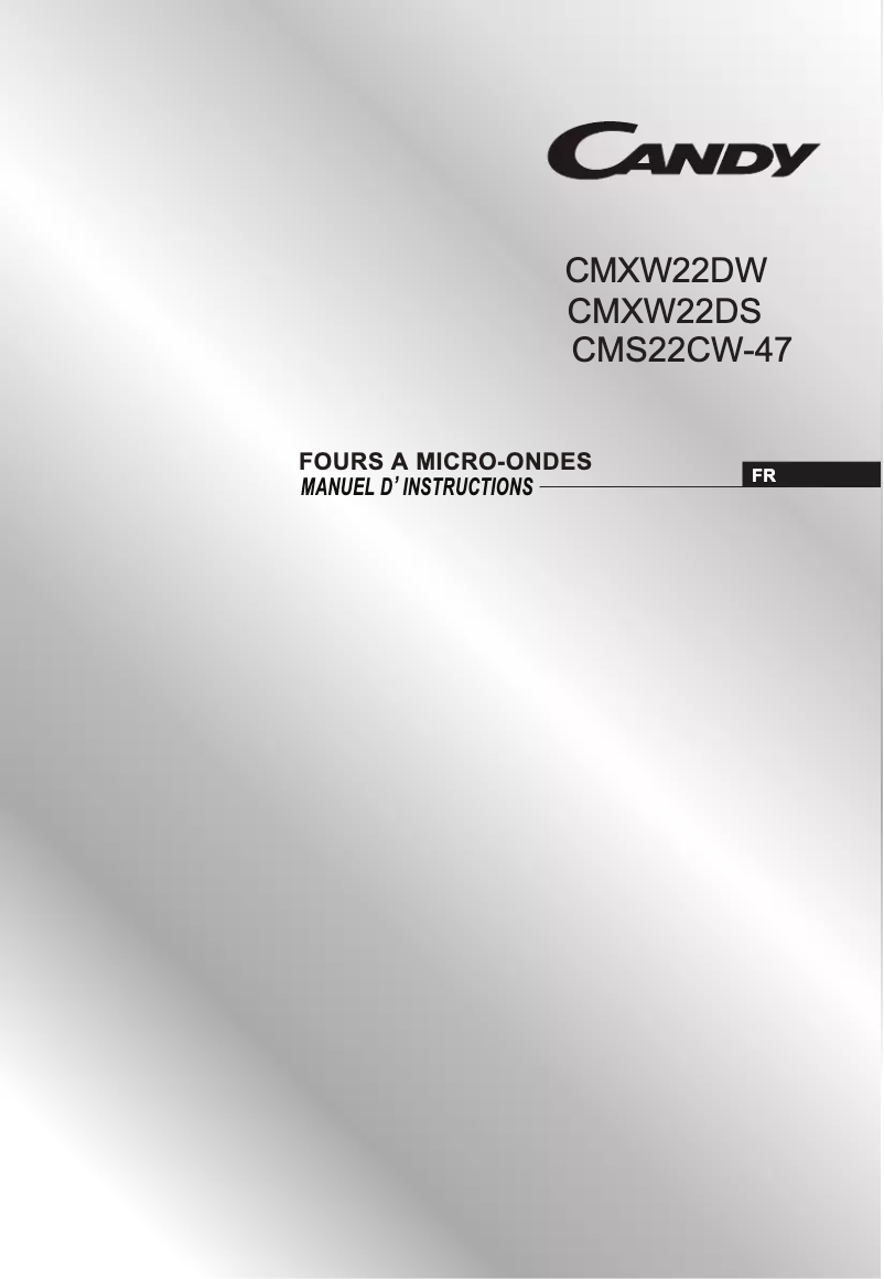 Imagen de la primera página del manual del dispositivo CMS22CW-47