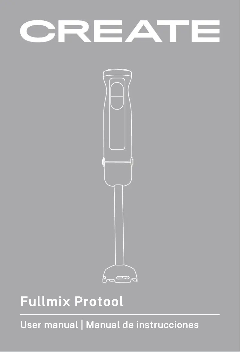Página 1 del manual Manual de usuario Create FULLMIX PROTOOL