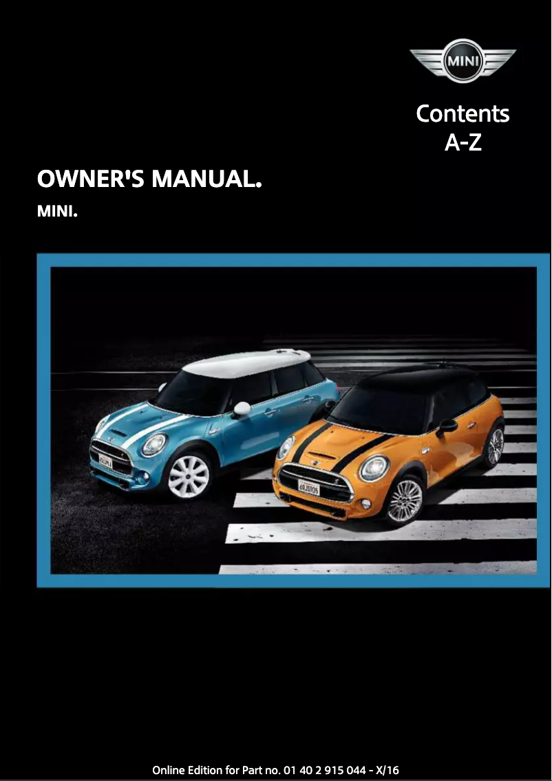 Imagen de la primera página del manual del dispositivo Hardtop 2 Door (2017)