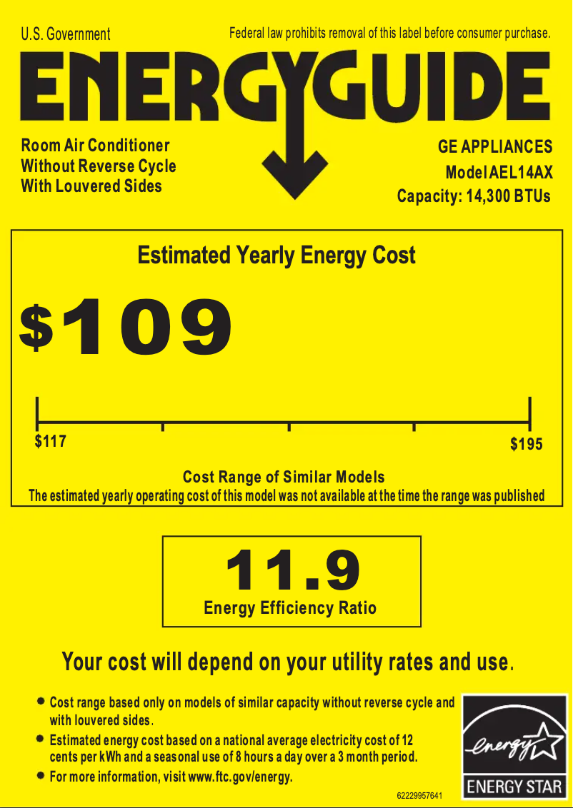 Imagen de la primera página del manual del dispositivo AEL14AX