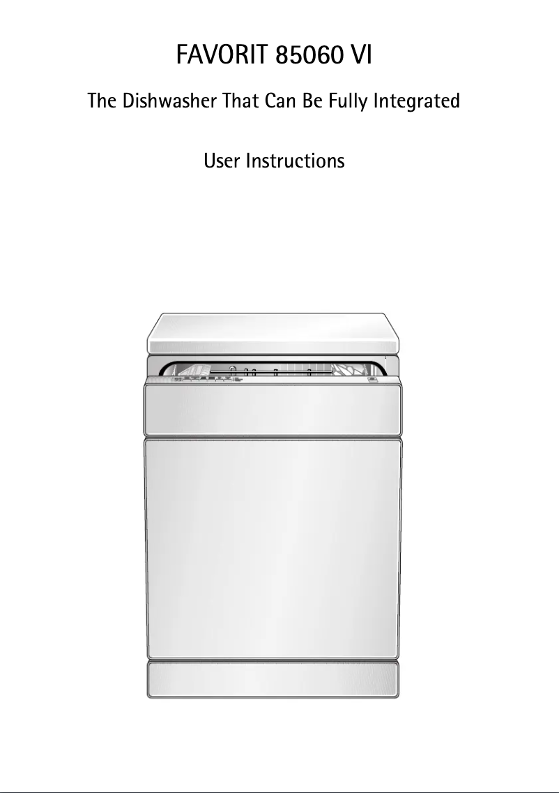 Imagen de la primera página del manual del dispositivo F 85060 VI