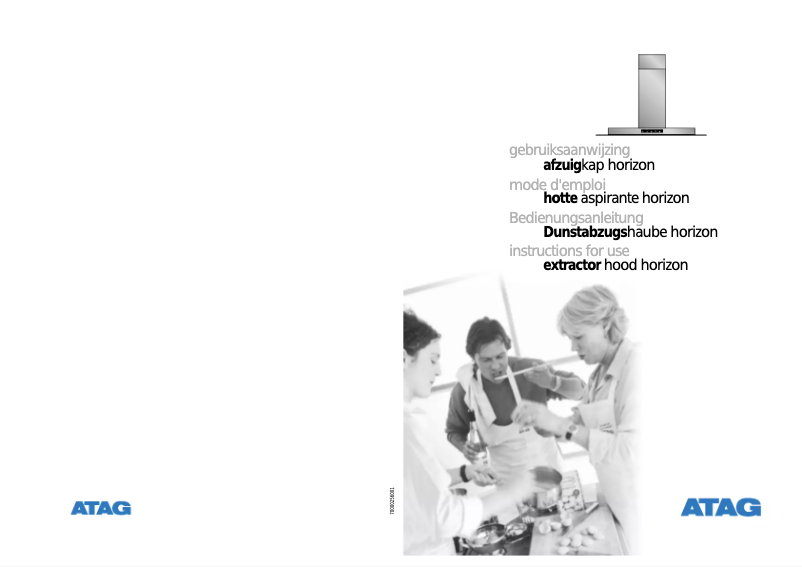 Página 1 del manual Manual de usuario Atag ES1011ZM